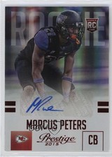 2015 Panini Prestige Rookie Extra Points Red Signatures Marcus Peters Auto 0t1f
