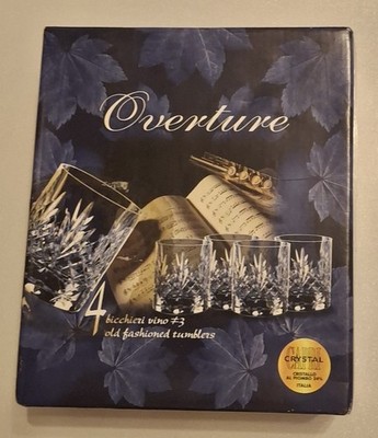 Ouvertüre Kristallglas Kristallglas Weingläser 4er Set verpackt verpackt
