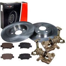 MAXGEAR Bremsscheiben 290mm Beläge Bremssattel Set Hinten für TOYOTA AVENSIS T27