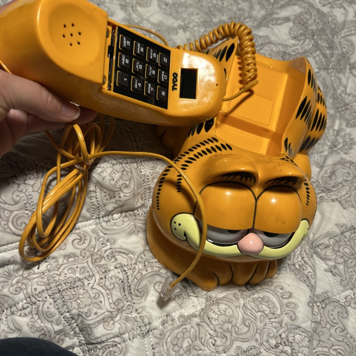 Garfield Vintage Tyco Landline Telephone | eBay