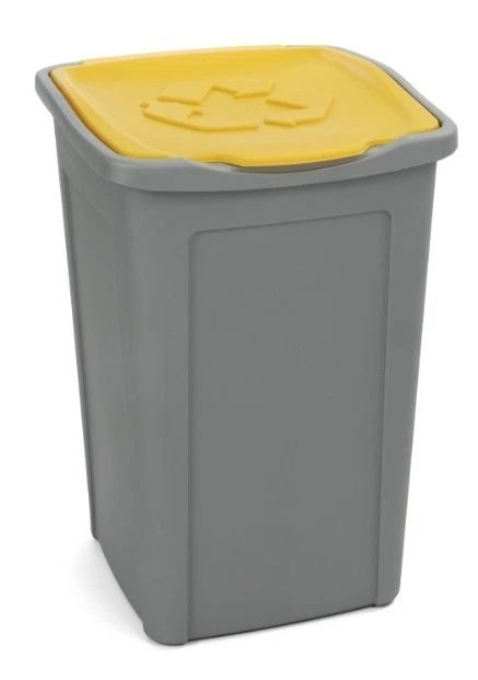 TRIS PATTUMIERE PER RACCOLTA DIFFERENZIATA DA 50 LT CARTA VETRO E PLASTICA - Immagine 3 di 4