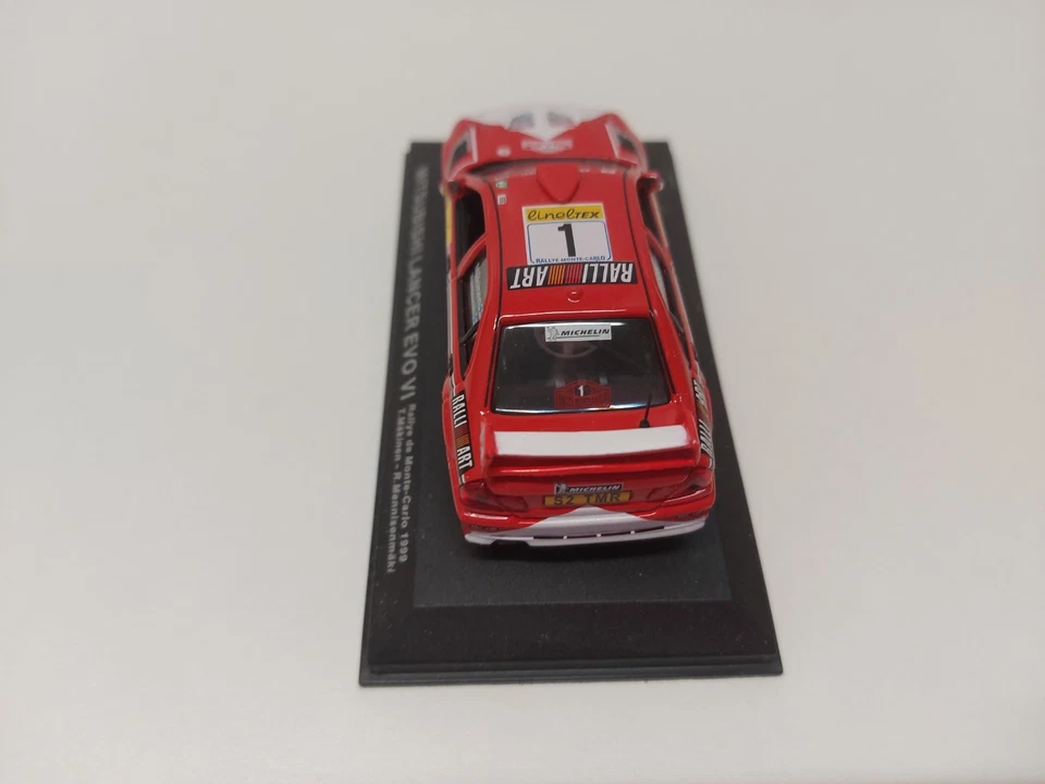 Rally WRC Mitsubishi Lancer EVO VI Tommi Makinen rallye de Monte-Carlo 1999 1:43 - Immagine 4 di 4