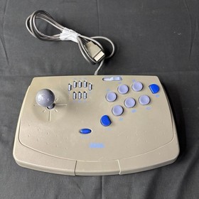 [Used] SEGA Saturn HST-0019 2 Arcade Sticks Tested Boxed ~ From JAPAN