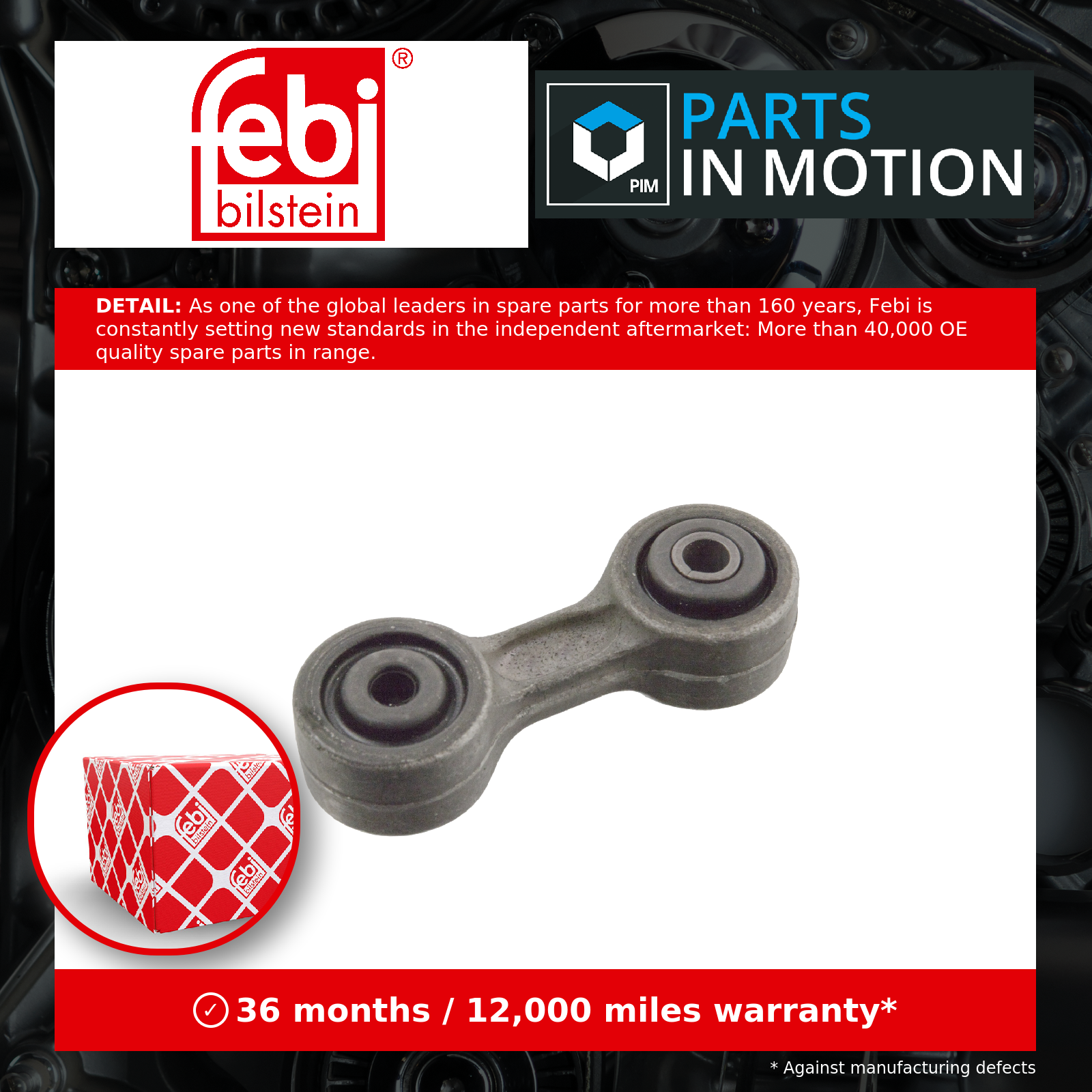 Anti Roll Bar Link fits BMW Z3 E36 Rear Left or Right 95 to 03 Stabiliser Febi