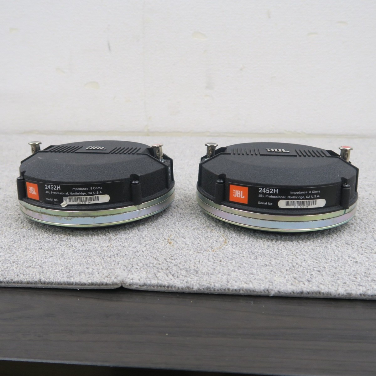 JBL 2452H Driver Unit Pair Working & Tested JP 3 | eBay