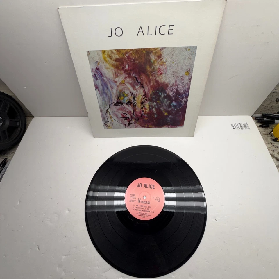JO ALICE Vinyl LP Record Music - RARE - V Record VR001 - 1984 David Darling - Image 2 of 4