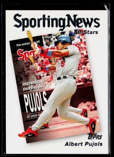 Albert Pujols #723 2004 Topps card