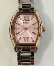 Working BLOOM Pink Dial Wristwatch Operat