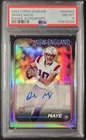 2024 Topps Chrome Drake Maye Refractors RC AUTO NM-MT 8 RA-DMA