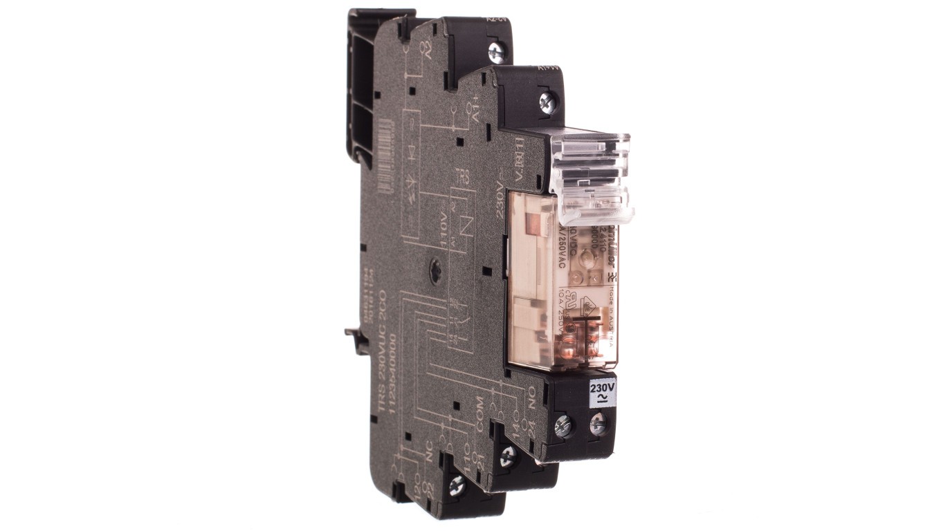 Weidmüller Relè Di Accoppiamento 10 Pz. 230 V/Dc, Relais - Immagine 2