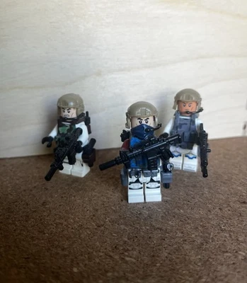 LEGO Star Wars Custom Clone Trooper Set Minifigures Military Ausrüstung - Bild 1 von 4