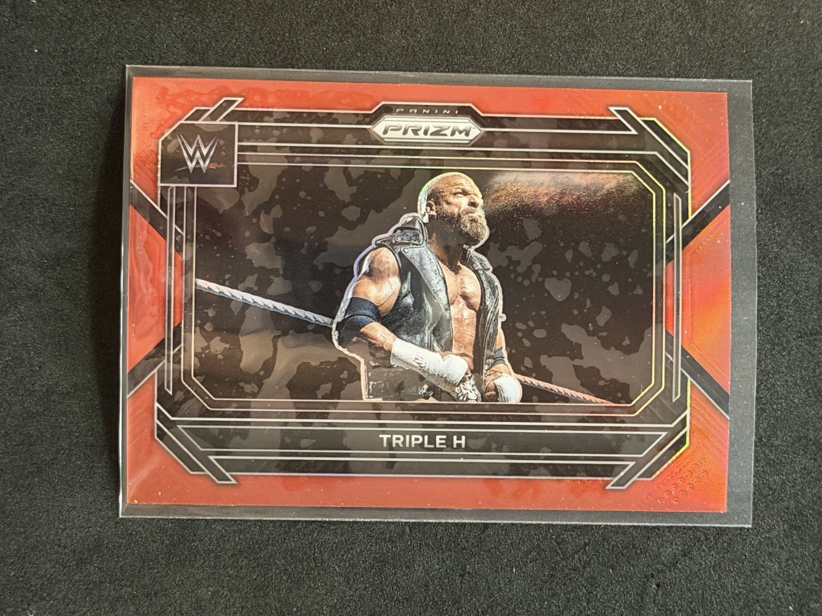 2023 Panini Prizm WWE - #71 Triple H - Red Prizm /299
