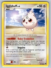 Igglybuff 70/106 Common Great Encounters Pokemon Lightly Played on eBay
