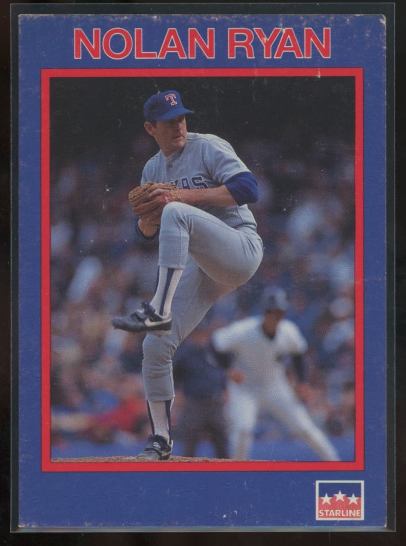 1990 Starline Long John Silver #13 Nolan Ryan