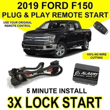 2019 Ford F-150 Remote Start Plug and Play Easy Install Truck F150 3X Lock FO2