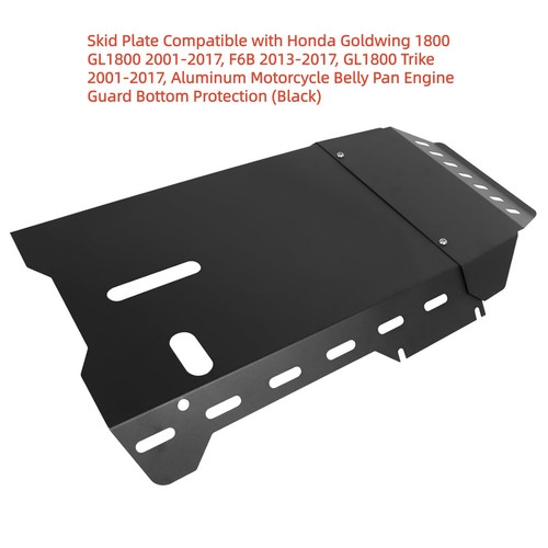 Skid Plate for Honda Goldwing 1800 GL1800 2001-2017 Models,Engine Guard,Black