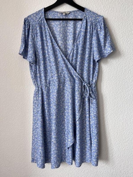 Women Clockhouse Dress Navy Viscose 40 / L / 48