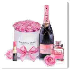 The Oliver Gal Artist Co. Fashion and Glam Premium Wall Art Canvas Prints Mod...