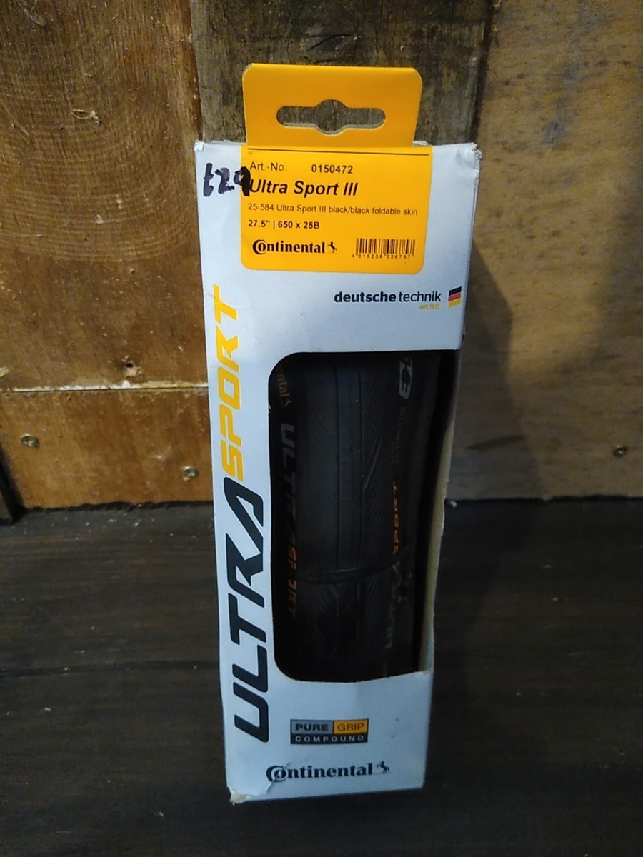 Continental Ultra Sport III 650 x 25B Road Bike Tyre