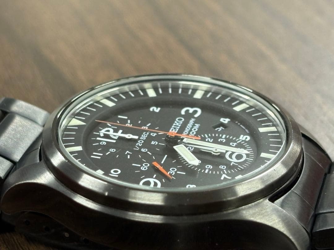 SEIKO Chronograph 7T92-0JS0 Used Watch From Japan image 2