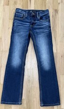 BKE Connor Boys Bootcut Jeans Dark Wash Size 10 Regular