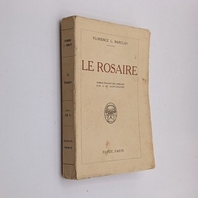 Der Rosenkranz Florenz BARCLAY 1930 Payot aus dem Englischen übersetzt