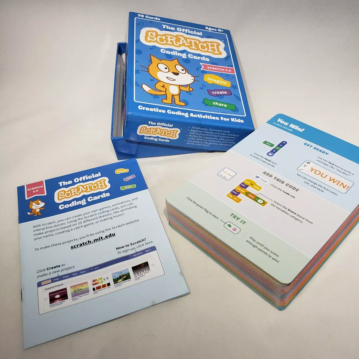 The Official Scratch Coding Cards (Scratch 3.0)