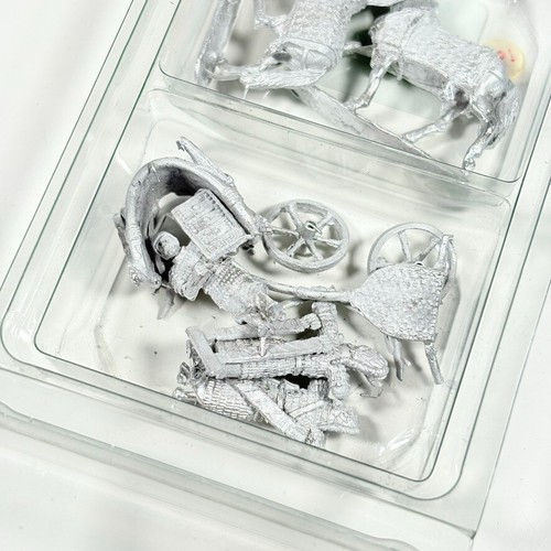 Frühe 2 Pferdewagen III WG-LBA-12 Warlord Games Metallfiguren - BRANDNEU - Bild 5 von 11