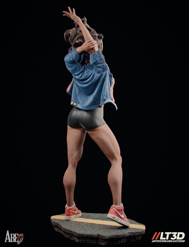 America Chavez Statue 3D Print Unpainted/Unassembled - Picture 14 of 18