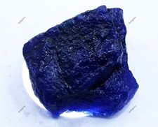 NATURAL Sapphire Blue Rough Uncut Big Size 1985.50 Ct Certified LOOSE GEMSTONE