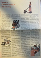 1965 Suzuki Complete Guide to Motorcycling