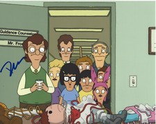 DAVID HERMAN SIGNED AUTHENTIC 'BOB'S BURGERS' 8X10 PHOTO w/COA ACTOR PROOF