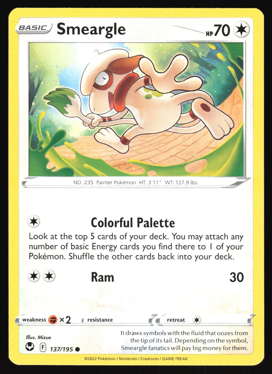 smeargle pokemon card pokemon:smeargle