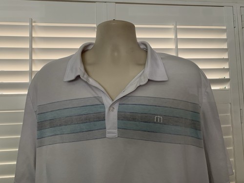 2 Stück Travis Mathew Herren Kurzarm Golf Poloshirts XXL Stickerei/Signatur - Bild 2 von 21