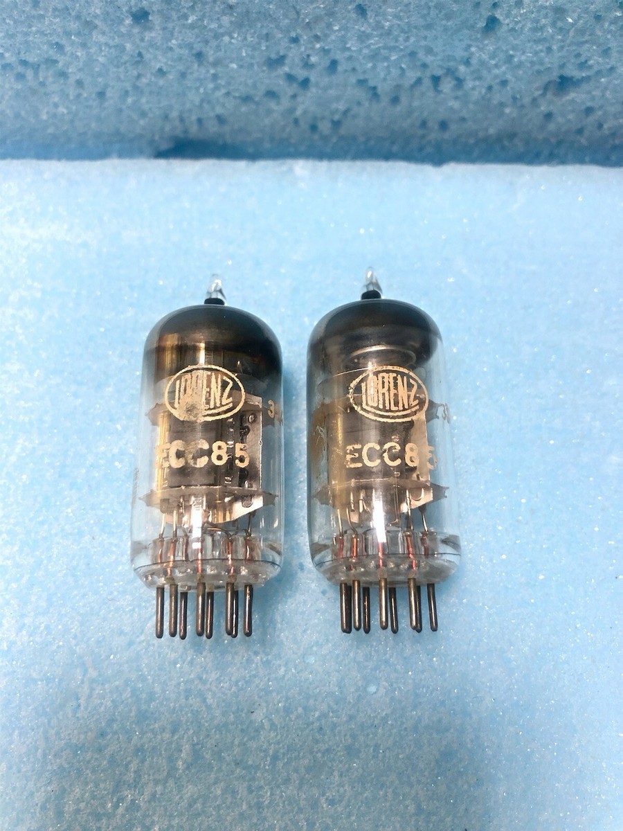 Lorenz ECC85 6AQ8 Triple Mica O getter NOS Testing excellent