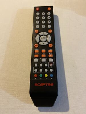 Sceptre  Remote X322BV-SR E165BVSS E165WVSS E168BVSS E168WVSS E328BVSR E328WVSR