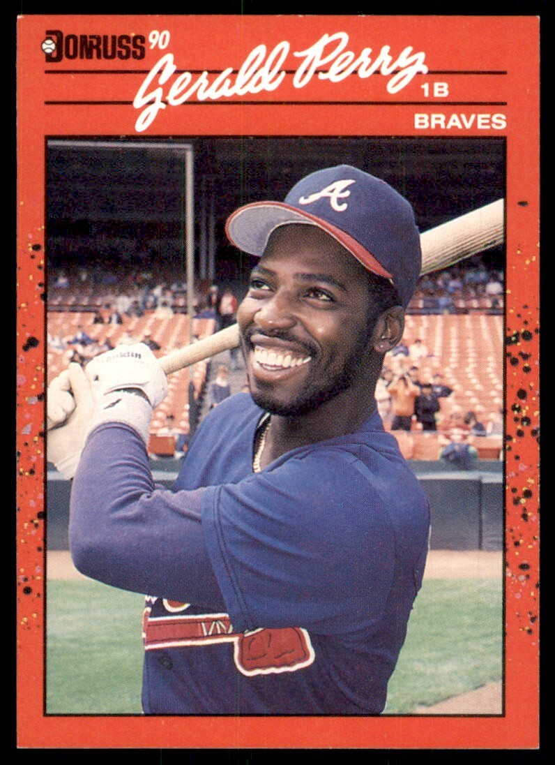 1990 Donruss #153 Gerald Perry