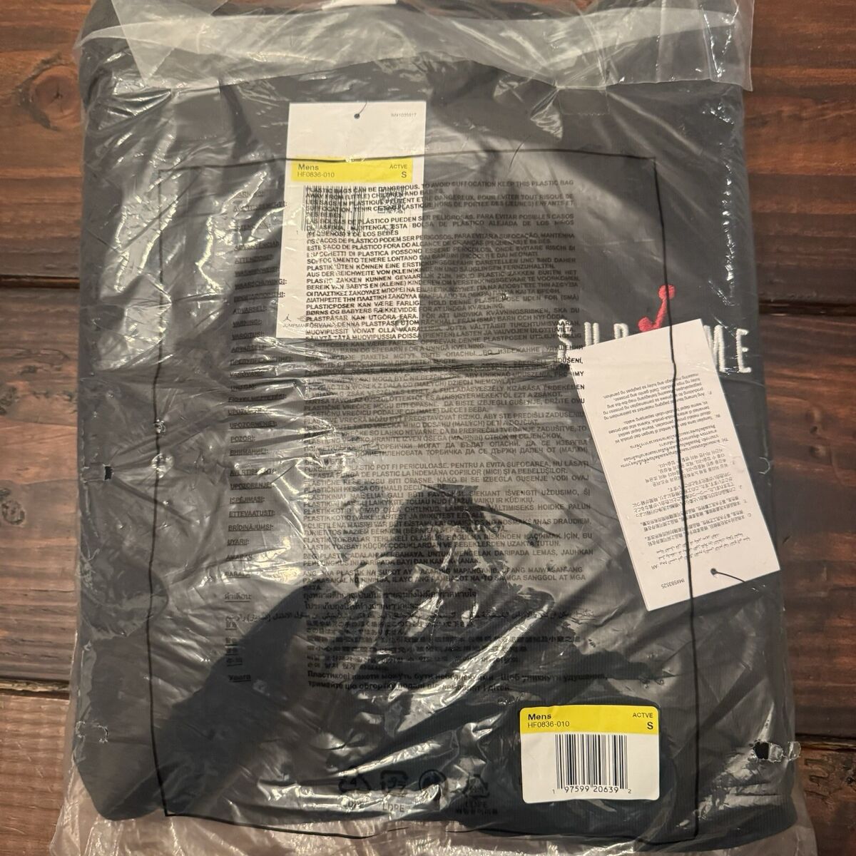 Supreme x Jordan Hoodie Sweatshirt Black FW24 Size Small Supreme x Jordan Hoodie Sweatshirt Black FW24 Size Small
