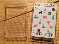 Chicago Souvenir Playing Cards - Hong Kong - Sealed, Unopened Deck