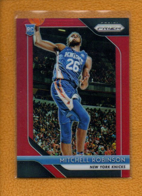Mitchell Robinson 2018-19 Panini Prizm Rookie Prizms Red RC #227 /299
