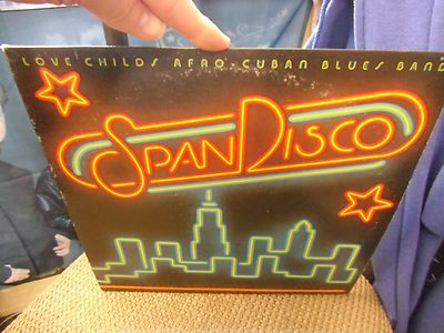 Love Childs Afro Cuban Blue Band Span disco LP 1977 Midsong Records VG+
