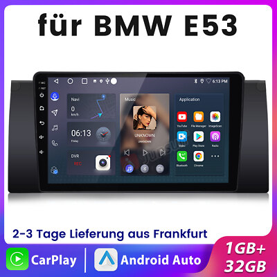 Für BMW 5er E39 X5 E53 7er E38 Android 13 Carplay Autoradio GPS NAVI RDS BT WIFI