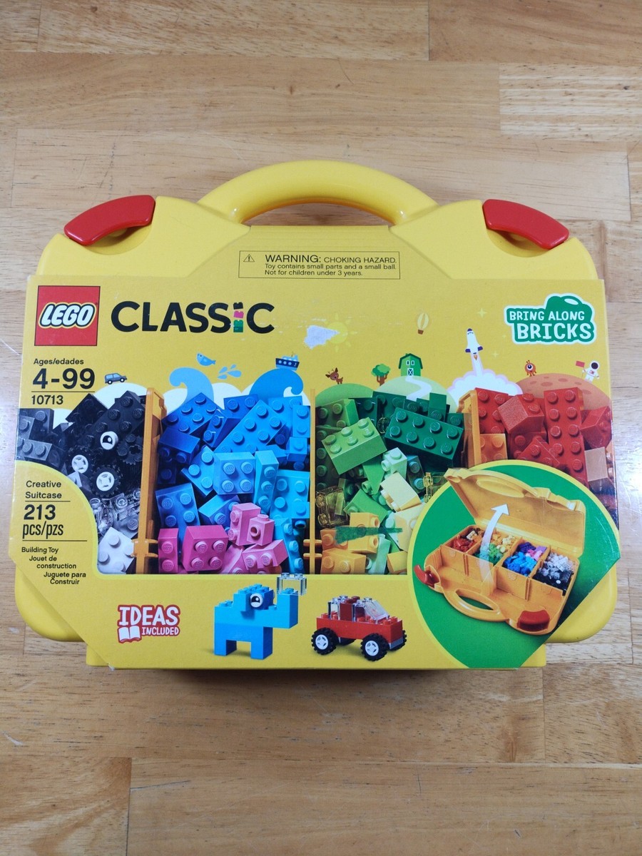 LEGO CLASSIC 10713 Creative Suitcase 213 Pcs 673419282895|