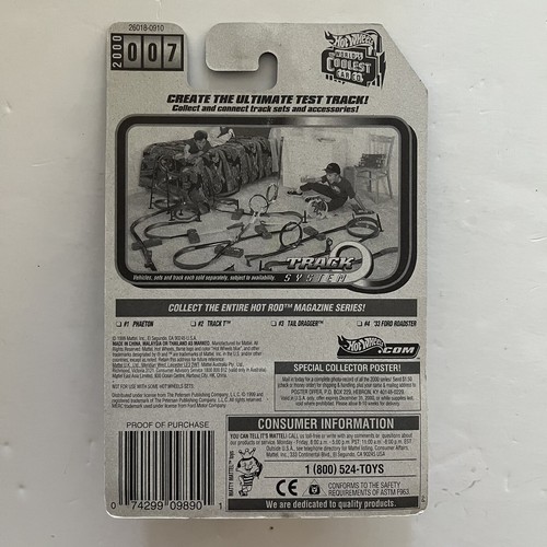 Hot Wheels 2000 #007 Hot Rod Magazine #3/4 Tail Dragger - Picture 6 of 8