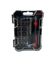 Hyper Tough 26-Piece Precision Driver Set Driver Extension Bits & Case NEW