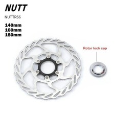 NUTT 140/160/180mm Disc Brake Rotors Center Lock Heat Dissipation Cooling Pads