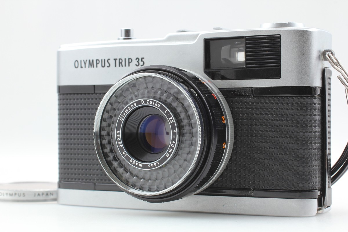 [並品/赤ベロOK!] OLYMPUS TRIP 35 Amazon.com : Olympus Trip 35 Red Leather Point and Shoot
