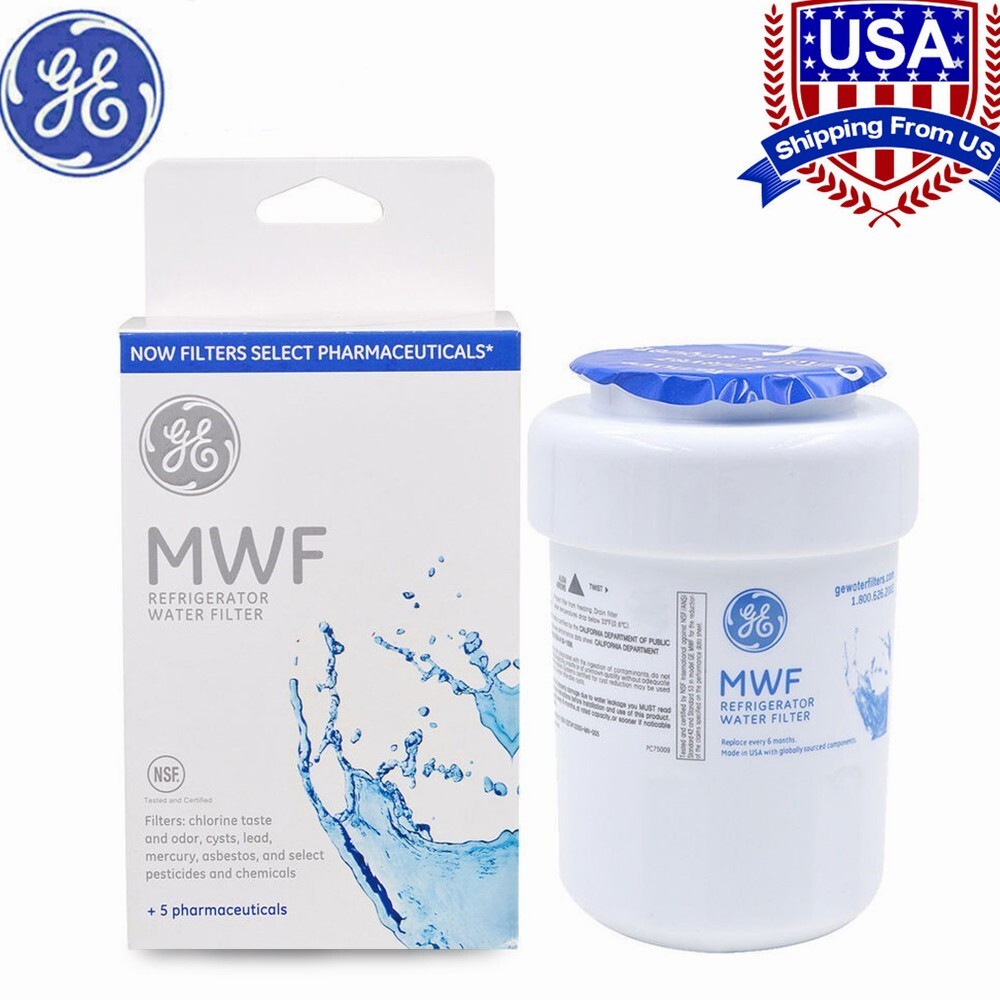 3 PACK GE MWF MWFP 46-9991 GWF Smartwater Genuine Refrigerator Water Filter