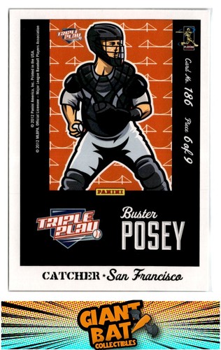 2012 Panini Triple Play #71 Buster Posey - Picture 1 of 2