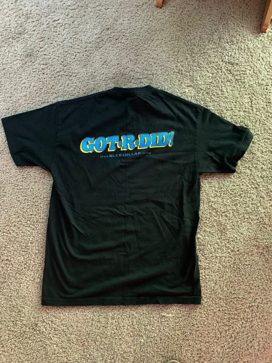 LARRY THE CABLE GUY VINTAGE 90s EARLY 2000s BLACK T SHIRT